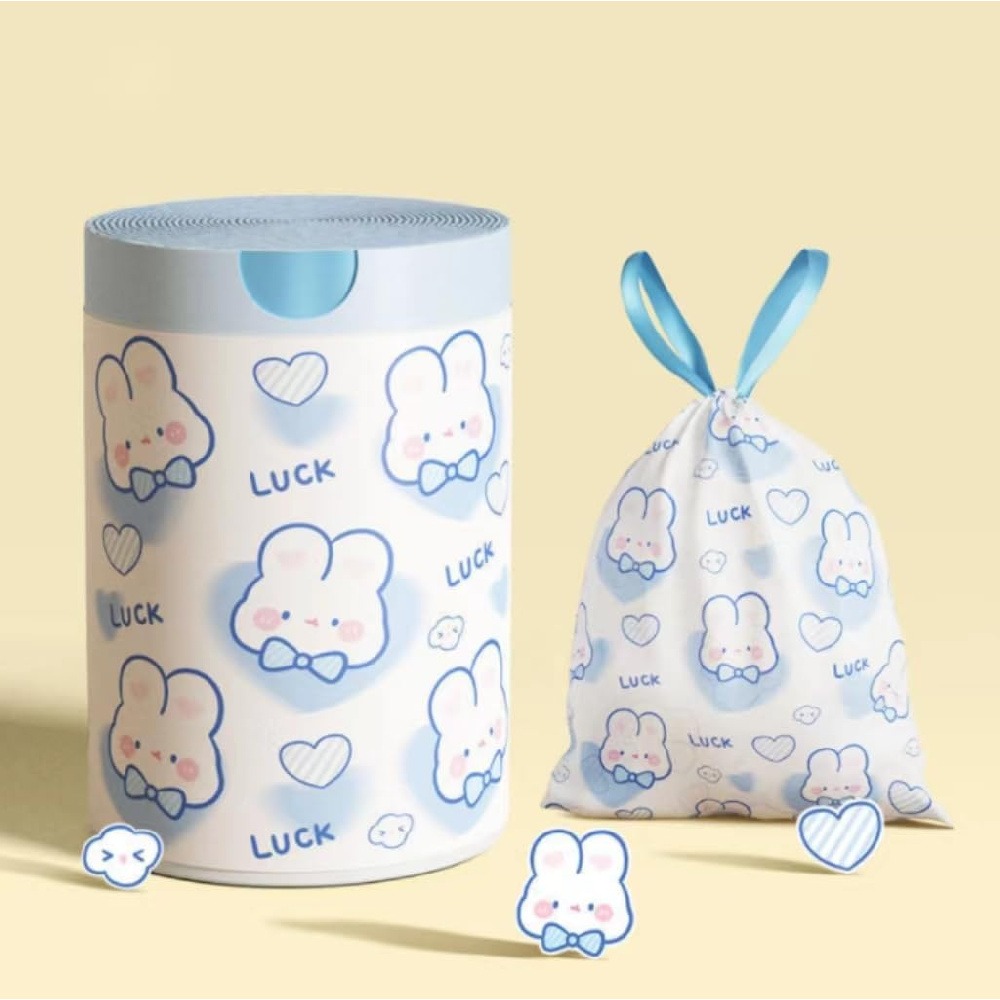 1 Pack 100 Pcs Cute Lucky Rabb - Commercial Kitchen Bin ulasan dan harga