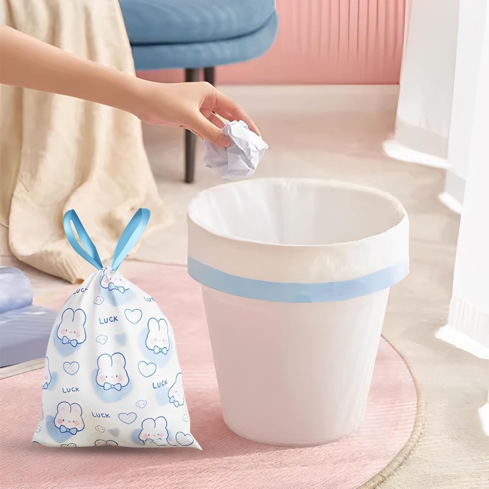 1 Pack 100 Pcs Cute Lucky Rabb - Commercial Kitchen Bin ulasan dan harga