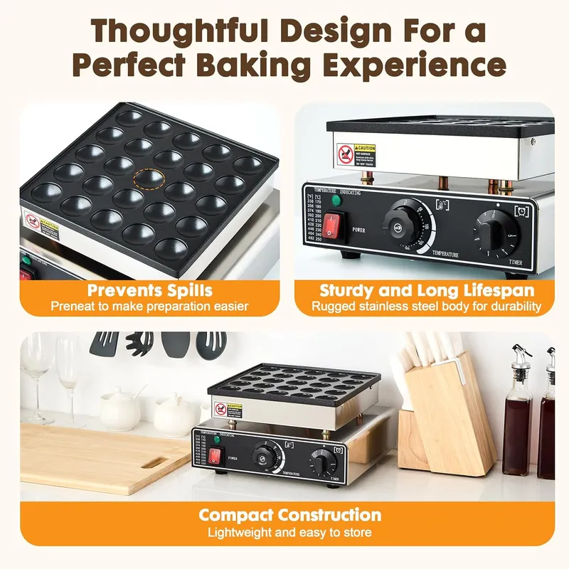 Mini Pancake Maker Commercial  - Commercial Kitchen And Bar ulasan dan harga