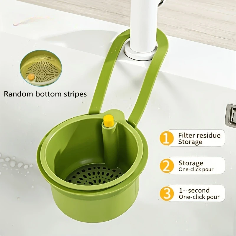 1pc Self Cleaning Kitchen Sink - Commercial Kitchen Bin ulasan dan harga