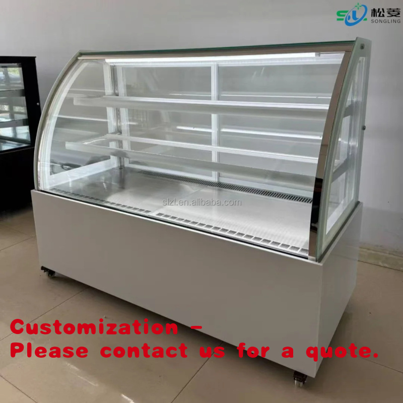 custom.Stainless Steel Cake Sh - Commercial Chest Freezer ulasan dan harga
