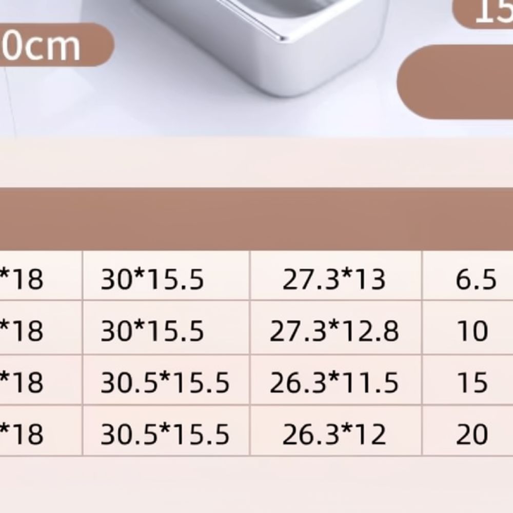 Premium Stainless Steel Gastro - Commercial Kitchen Bin ulasan dan harga